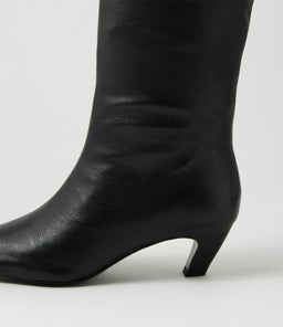 DECO MO BLACK LEATHER