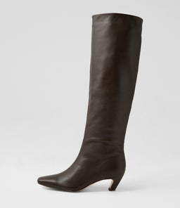 DECO MO RICH BROWN LEATHER
