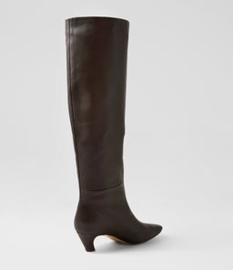 DECO MO RICH BROWN LEATHER