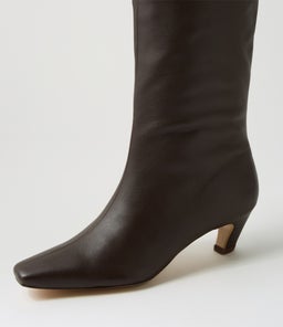 DECO MO RICH BROWN LEATHER