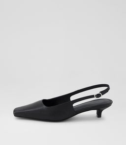 YAELS MO BLACK LEATHER