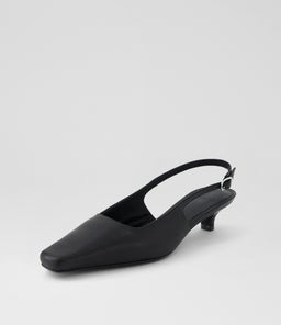 YAELS MO BLACK LEATHER