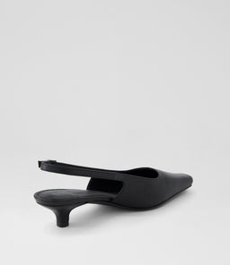 YAELS MO BLACK LEATHER