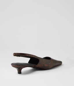 YAELS MO BROWN MULTI SNAKE LEATHER