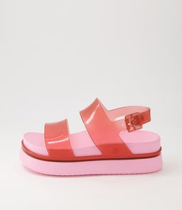 MELISSA COSMIC SANDAL MY RED PINK PVC