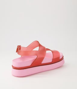 MELISSA COSMIC SANDAL MY RED PINK PVC