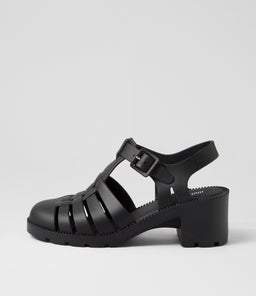 MELISSA POSSESSION HEEL AD MY BLACK PVC