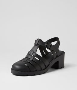 MELISSA POSSESSION HEEL AD MY BLACK PVC