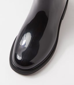 MELISSA CHELSEA BOOT AD MY BLACK PVC