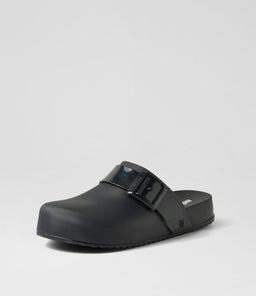 MELISSA COZY CLOG AD MY BLACK PVC