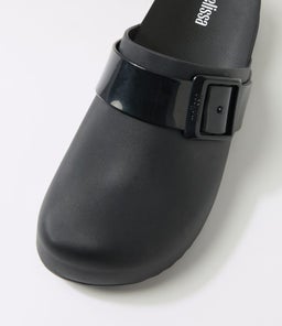 MELISSA COZY CLOG AD MY BLACK PVC