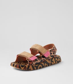 MELISSA MIX AD MY BEIGE BLACK LEOPARD PVC