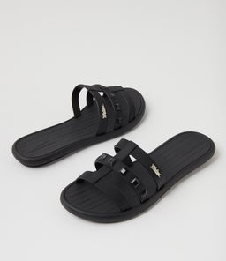 MELISSA SUN ATLANTIS AD MY BLACK PVC