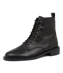 FRANKY NU BLACK LEATHER