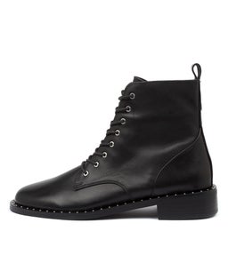 FRANKY NU BLACK LEATHER