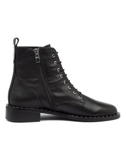 FRANKY NU BLACK LEATHER