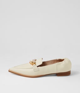 TOBIAS NU CREAM LEATHER