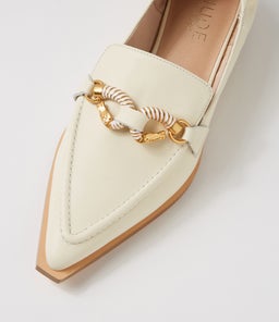 TOBIAS NU CREAM LEATHER