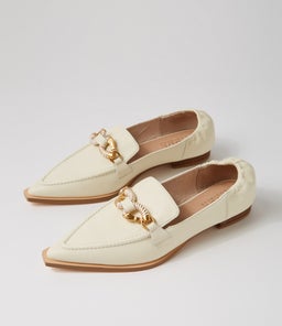 TOBIAS NU CREAM LEATHER