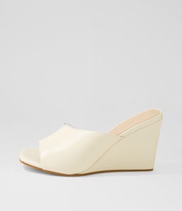 GOLDIE NU WHITE CLEAR LEATHER
