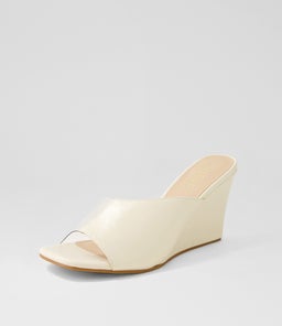 GOLDIE NU WHITE CLEAR LEATHER