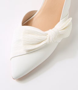 ISLA II NU WHITE LEATHER