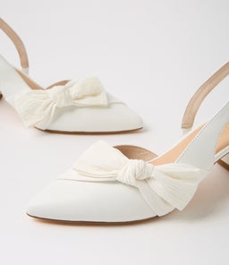 ISLA II NU WHITE LEATHER