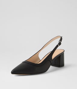 PATRICIA NU BLACK LEATHER