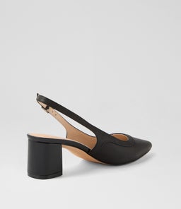PATRICIA NU BLACK LEATHER