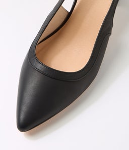 PATRICIA NU BLACK LEATHER