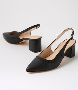 PATRICIA NU BLACK LEATHER