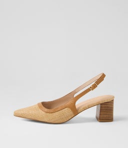 PATRICIA NU NATURAL TAN LEATHER