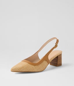PATRICIA NU NATURAL TAN LEATHER