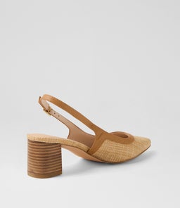 PATRICIA NU NATURAL TAN LEATHER