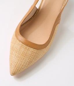 PATRICIA NU NATURAL TAN LEATHER