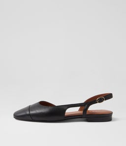TILLIE NU BLACK LEATHER