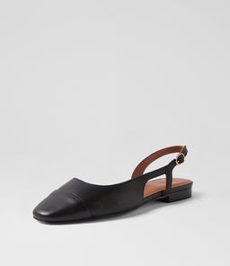 TILLIE NU BLACK LEATHER