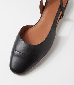 TILLIE NU BLACK LEATHER