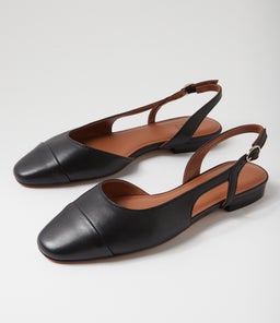 TILLIE NU BLACK LEATHER