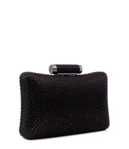 RHIANNA OL BLACK SATIN