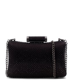 RHIANNA OL BLACK SATIN