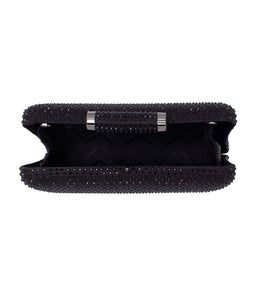 RHIANNA OL BLACK SATIN