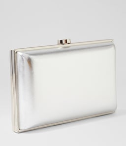 LUCY CLUTCH OL SILVER SMOOTH