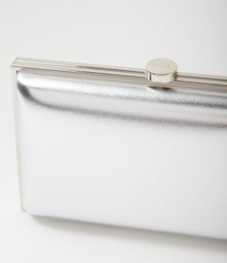 LUCY CLUTCH OL SILVER SMOOTH