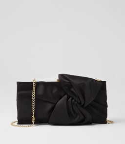 CHLOE CLUTCH OL BLACK FABRIC