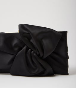 CHLOE CLUTCH OL BLACK FABRIC