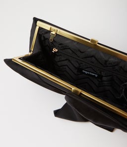 CHLOE CLUTCH OL BLACK FABRIC