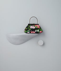 AUDREY CLUTCH OL BLACK SEQUIN