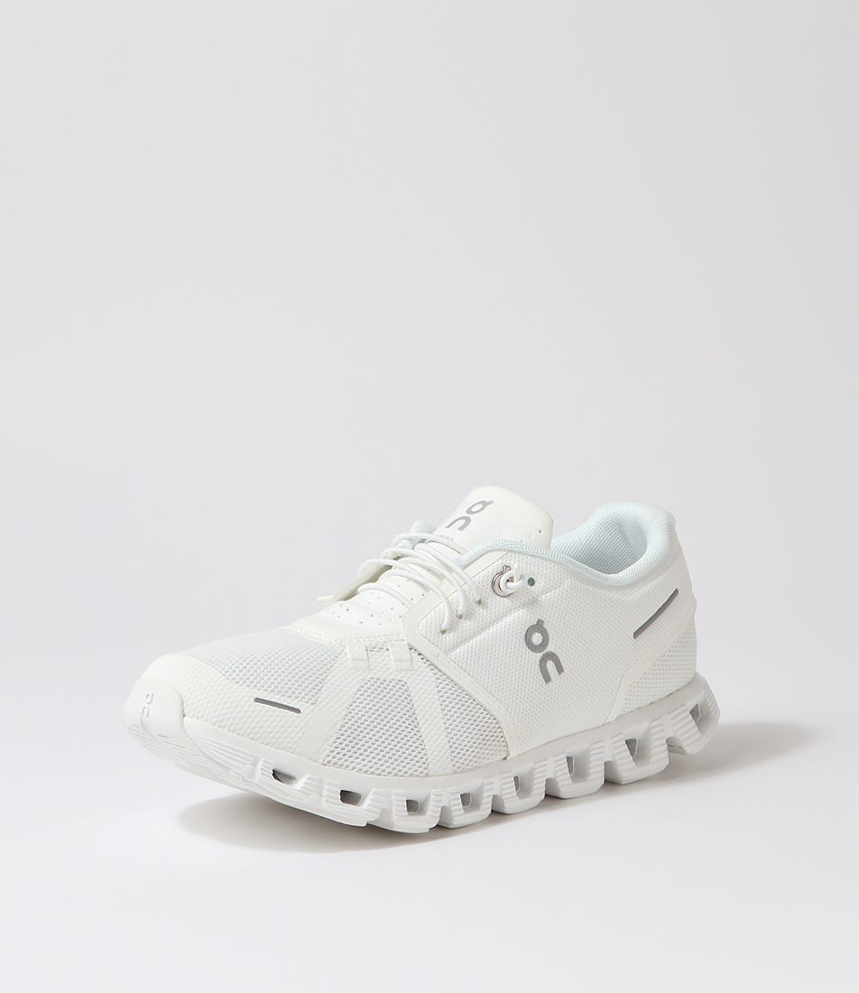 White knit sneakers womens outlet