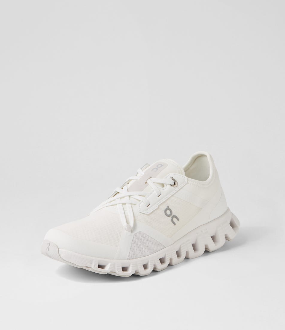 Cloud X 3 Advantage W Undyed White Knit Sneakers